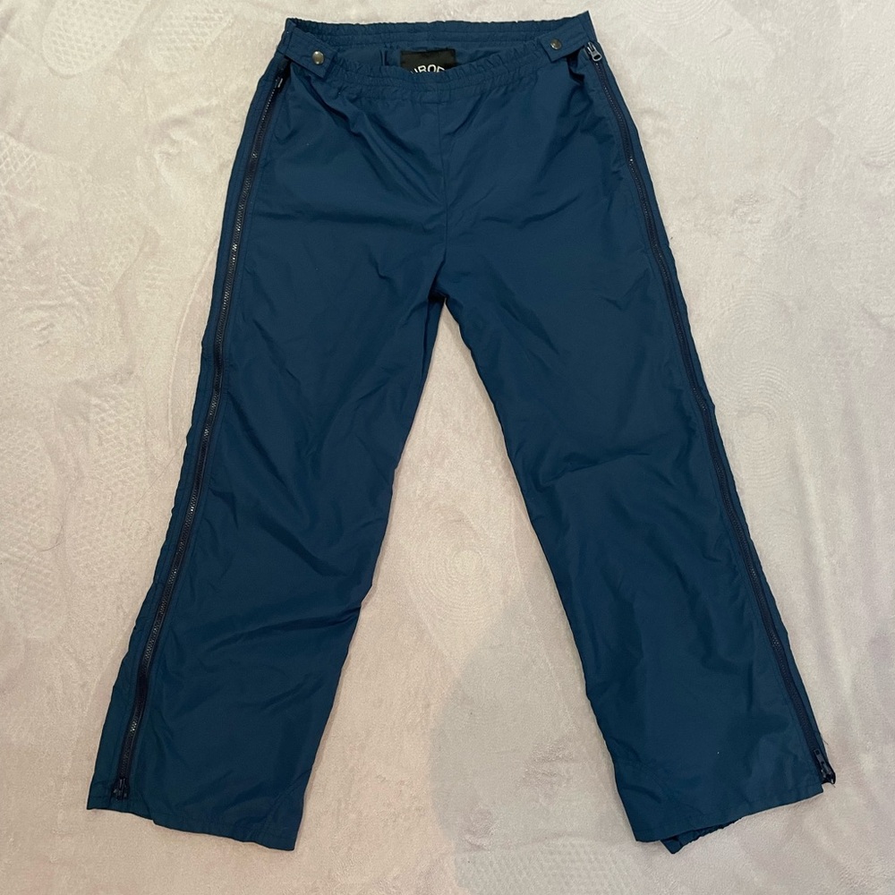 VINTAGE Europa by Cevas Women’s Navy Ski Pants with Side Zippers